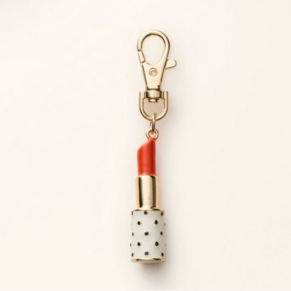 Kate Spade X Target Lipstick Bag Charm Keychain - Picture 2 of 5